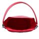 Кожаная красная женская сумка Bucket Valenta, Красный