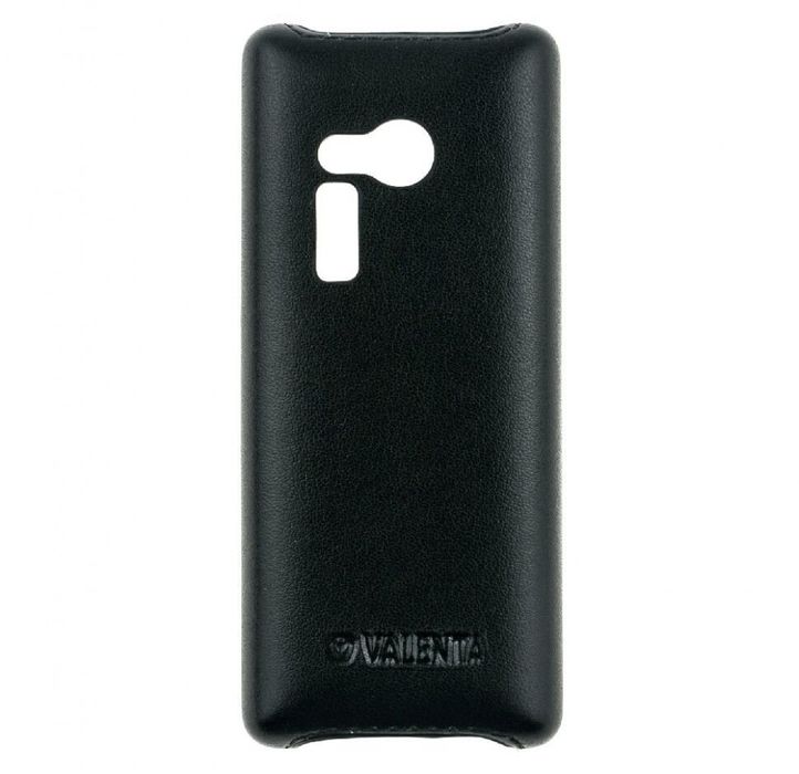 Чорний чохол-накладка Valenta для телефону Nokia 150 (штучна шкіра), Чорний