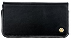 Кожаный чехол Valenta 1129XL (151,5x76x10 мм) Черный, Черный