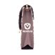Шкіряна жіноча сумка-сетчел Valenta мокко з декоративним візерунком, Мокко