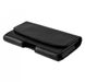 Кожаный чехол на ремень Valenta 1299XL для Xiaomi Poco M3 Черный