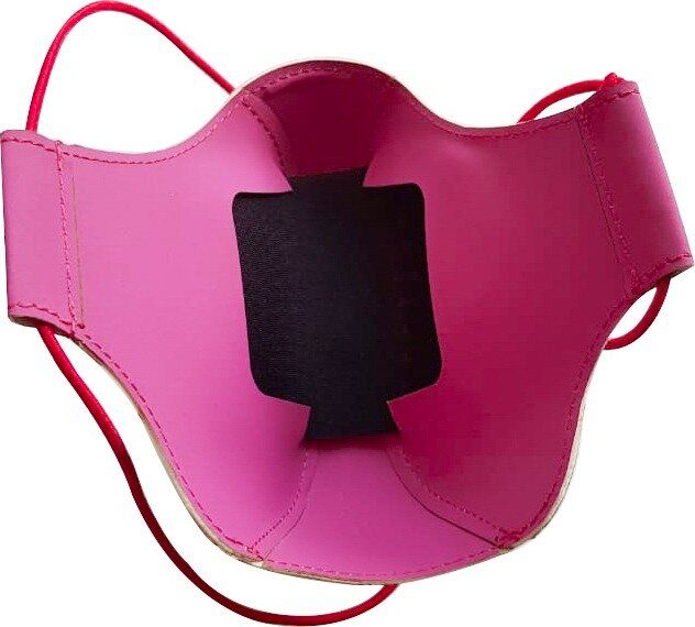 Многоразовая защитная маска для лица Valenta Розовая, ВХ7461, Розовый
