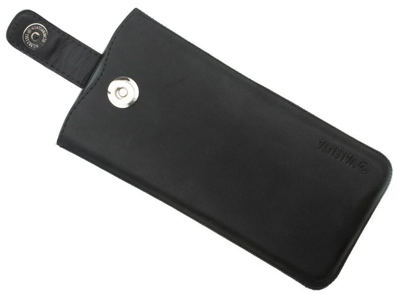 Кожаный чехол-карман Valenta С1009 для Xiaomi Mi 10T Черный