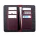 Шкіряний гаманець c відділенням для телефону до 160х85х10 мм Valenta C1153xl Бордовий