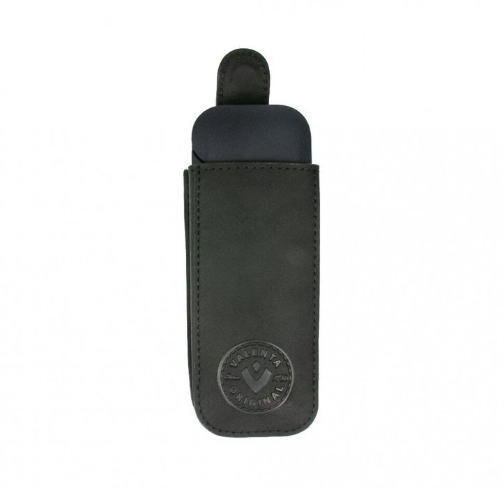 Кожаный чехол-карман Valenta для IQOS 2.4 Plus Черный, EC4112, The black