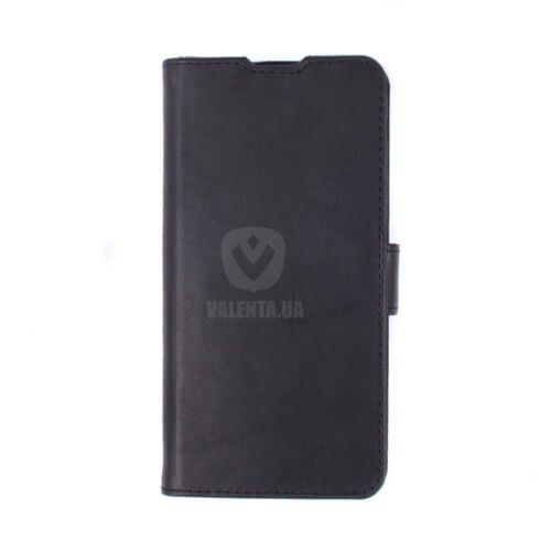 Кожаный черный чехол-книжка Valenta для Sony Xperia E5 (F3311), Черный