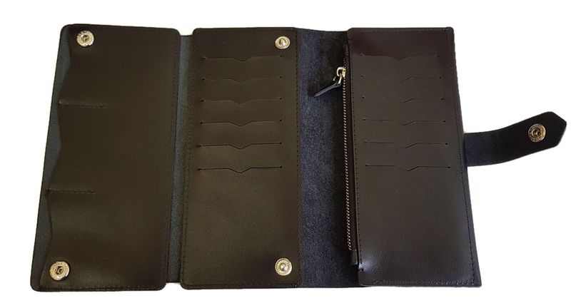 Valenta Cambiata Leather Men's Wallet ХР246 Black