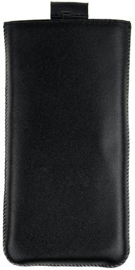 Шкіряний чохол-кишеня Valenta 564 для iPhone X / XS Чорний, Чорний