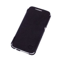 Кожаный чехол-книжка Valenta для Samsung Galaxy J1 J100H/DS, The black
