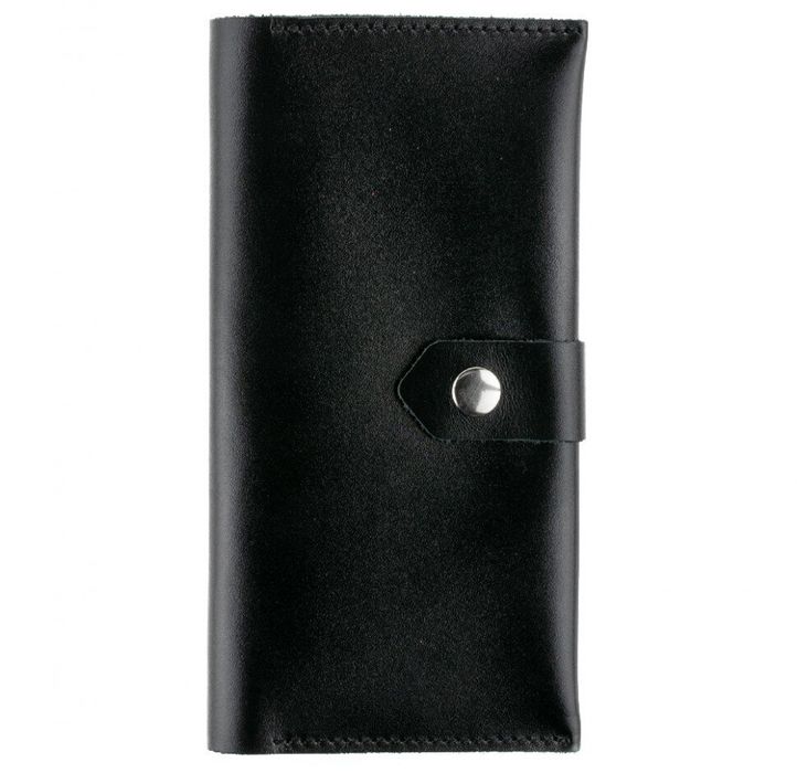 Кожаный черный кошелек Valenta Legato ХР186 Кайзер