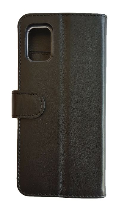 Кожаный чехол-книжка Valenta для телефона Samsung Galaxy A51, Черный