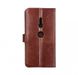 Кожаный коричневый чехол-книжка Valenta для телефона Sony Xperia XZ2, Коричневый