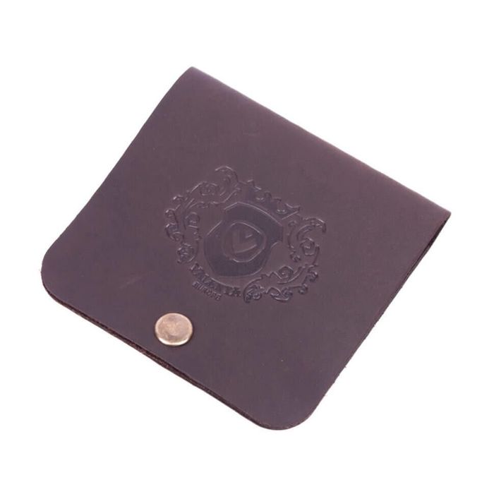 Шкіряний коричневий чоловічий гаманець Valenta міні