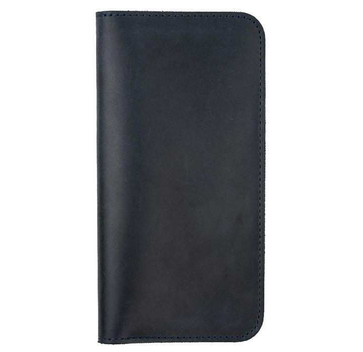 Шкіряний чохол-гаманець Valenta Libro для Apple iPhone 11 Синій