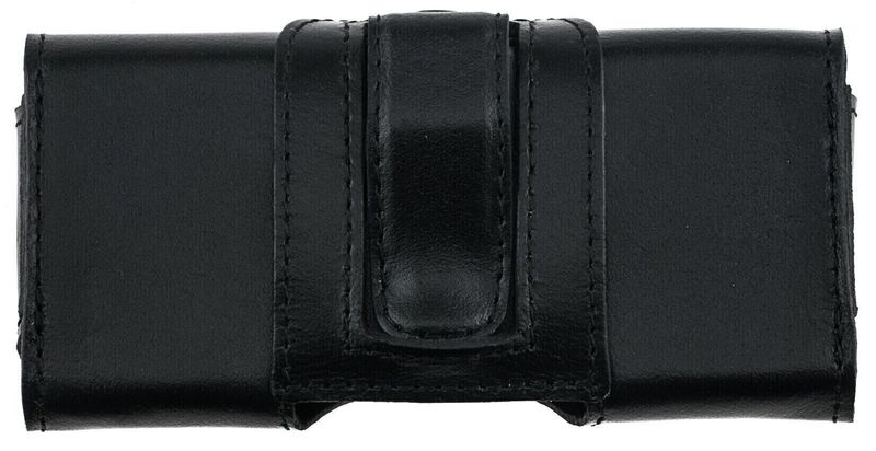Кожаный чехол на пояс Valenta 570СБ для Nokia 216, Черный
