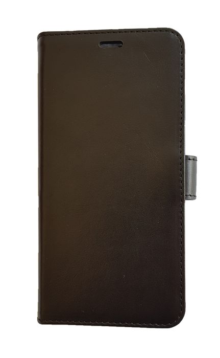 Кожаный чехол-книжка Valenta для телефона Samsung Galaxy A10s, Черный