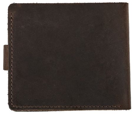 Коричневий шкіряний чоловічий гаманець Valenta Мінор