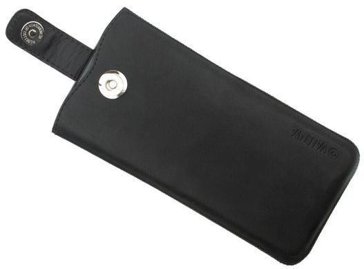 Кожаный чехол-карман Valenta С1009 для Xiaomi Redmi 9A/9C Черный, Черный