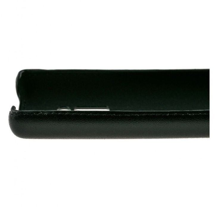 Черный чехол-накладка Valenta для телефона Nokia 150 (искусственная кожа), The black