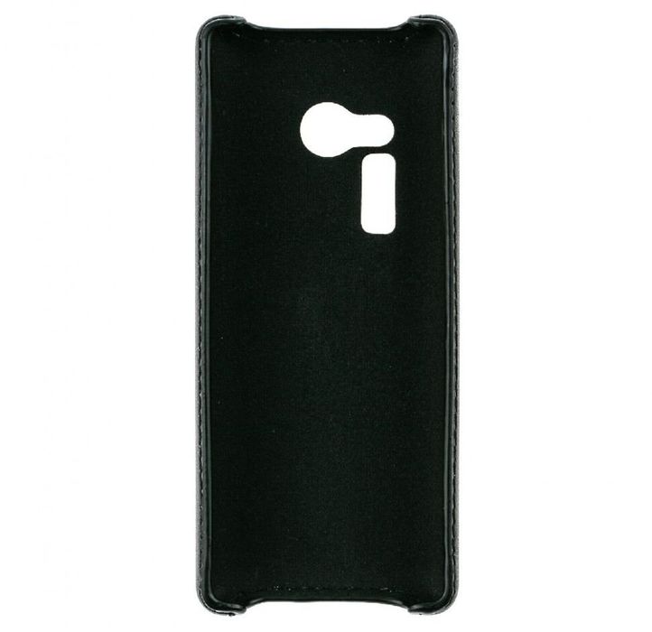 Черный чехол-накладка Valenta для телефона Nokia 150 (искусственная кожа), The black