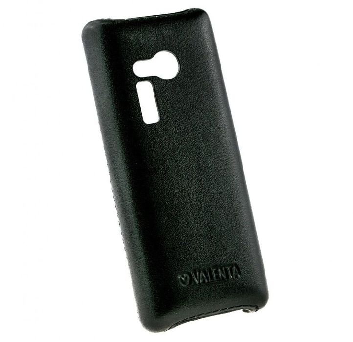 Чорний чохол-накладка Valenta для телефону Nokia 150 (штучна шкіра), Чорний