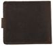 Brown leather men's wallet Valenta Minor