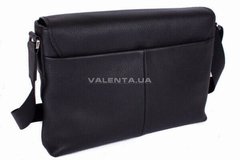 Кожаная мужская сумка Valenta, The black