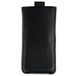 Кожаный чехол-карман VALENTA для телефона Nokia 7.2 Чёрный, The black