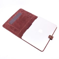 Кожаный чехол Valenta для ноутбука Apple Macbook Pro 13, OY124610, Коричневий