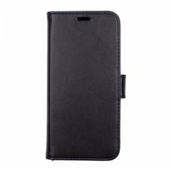 Кожаный черный чехол-книжка Valenta для телефона Samsung Galaxy S8, Чорний