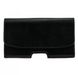 Кожаный чехол на ремень Valenta 1299XL для телефонов (163x82x15 мм) Черный, Черный