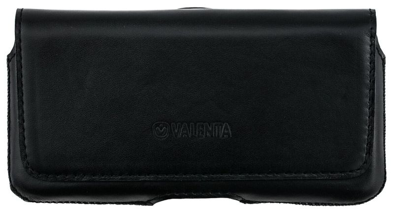 Кожаный чехол на пояс Valenta С918 для Xiaomi Mi A2 Lite, Черный