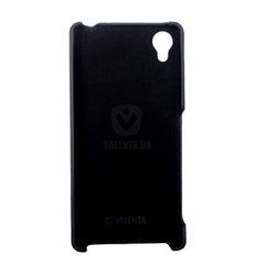 Кожаный чехол-накладка Valenta для телефона Sony Xperia X Dual F5122, Черный