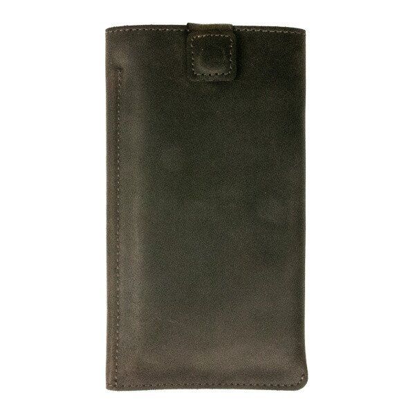 Шкіряний чохол-гаманець 1301iP7p Valenta для iPhone 7/7S Plus Коричневий