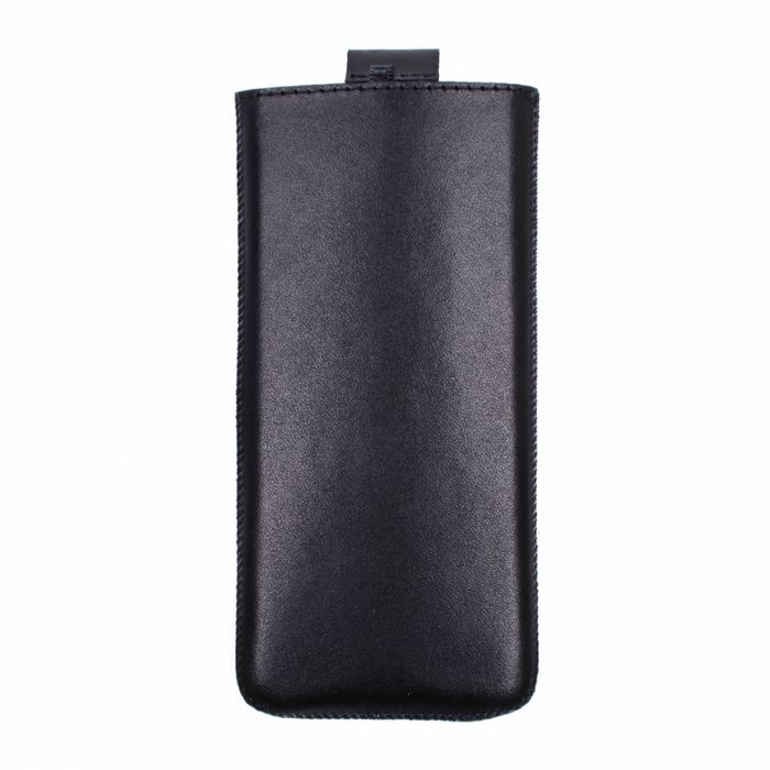 Шкіряний чохол-кишеня Valenta для телефону Samsung Galaxy S8, Чорний