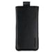 Кожаный чехол-карман VALENTA для телефона Huawei Y6p 2020, Черный