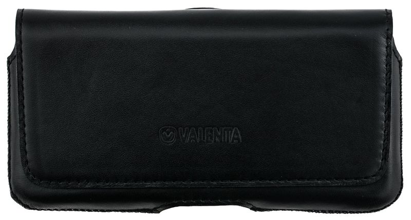 Чохол на ремінь Valenta 918SG9 + для телефонів 5.5 - 6.8 дюймів (Скоба) (163x80x12 мм.), Чорний