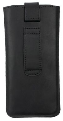 Кожаный чехол-карман Valenta С1009 для Xiaomi Redmi Note 8T Черный, Черный