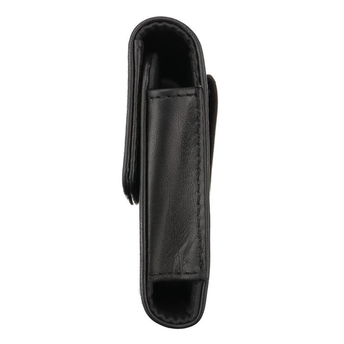 Кожаный чехол на ремень Valenta 1299ML для телефонов (173x85x15мм) Черный, Черный