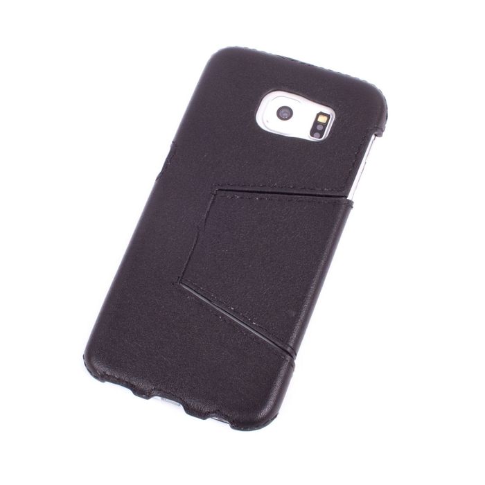 Кожаный чехол-книжка Valenta для Samsung Galaxy S6 G920 с подставкой, Чорний