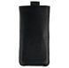 Кожаный чехол-карман VALENTA для Vivo V21 Чёрный, Черный