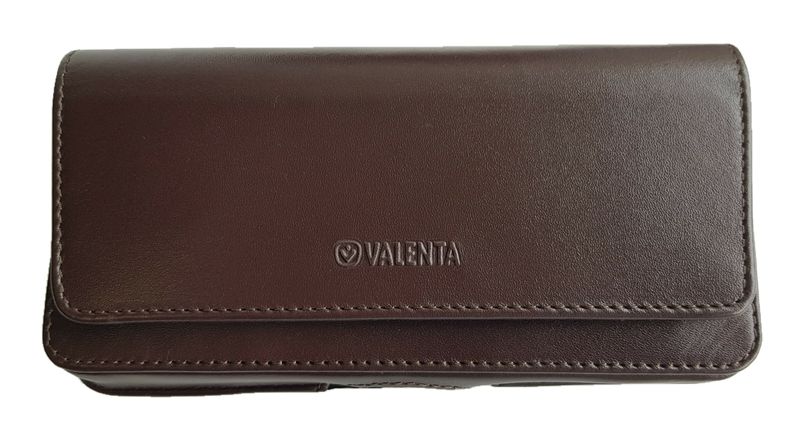 Чехол на ремень Valenta 401XXL для Xiaomi Poco X3 NFC Темно-коричневый