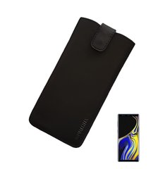 Шкіряний чохол-кишеню Valenta C1009 для Samsung Galaxy Note 9 Чорний, Чорний