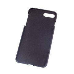 Кожаный чехол-накладка Valenta для телефона Apple iPhone 7 Plus/ 7s Plus/ 8 Plus, The black