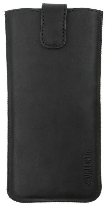 Кожаный чехол-карман Valenta C1009 для iPhone 6/7/8 Plus Черный, Черный