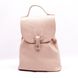 Кожаная кремовая женская сумка-рюкзак Valenta