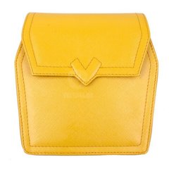 Жіноча шкіряна сумочка-ромб Valenta, Жовтий