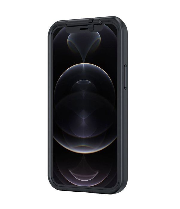 Защитный чехол для iPhone 12 Pro VALENTA X SPY-FY с шторками для камер, Черный
