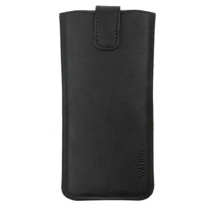 Шкіряний чохол-кишеню Valenta C1009 для Nokia 5.3 Чорний