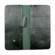 Дорожный зеленый кожаный органайзер для документов Valenta, ХР59339, Зелёный